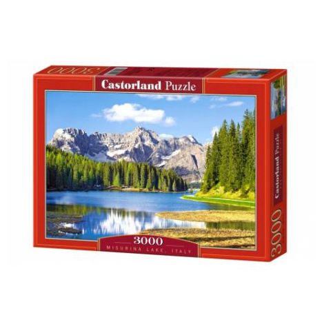Puzzle Castorland 3000el Jezioro Misurina, Włochy